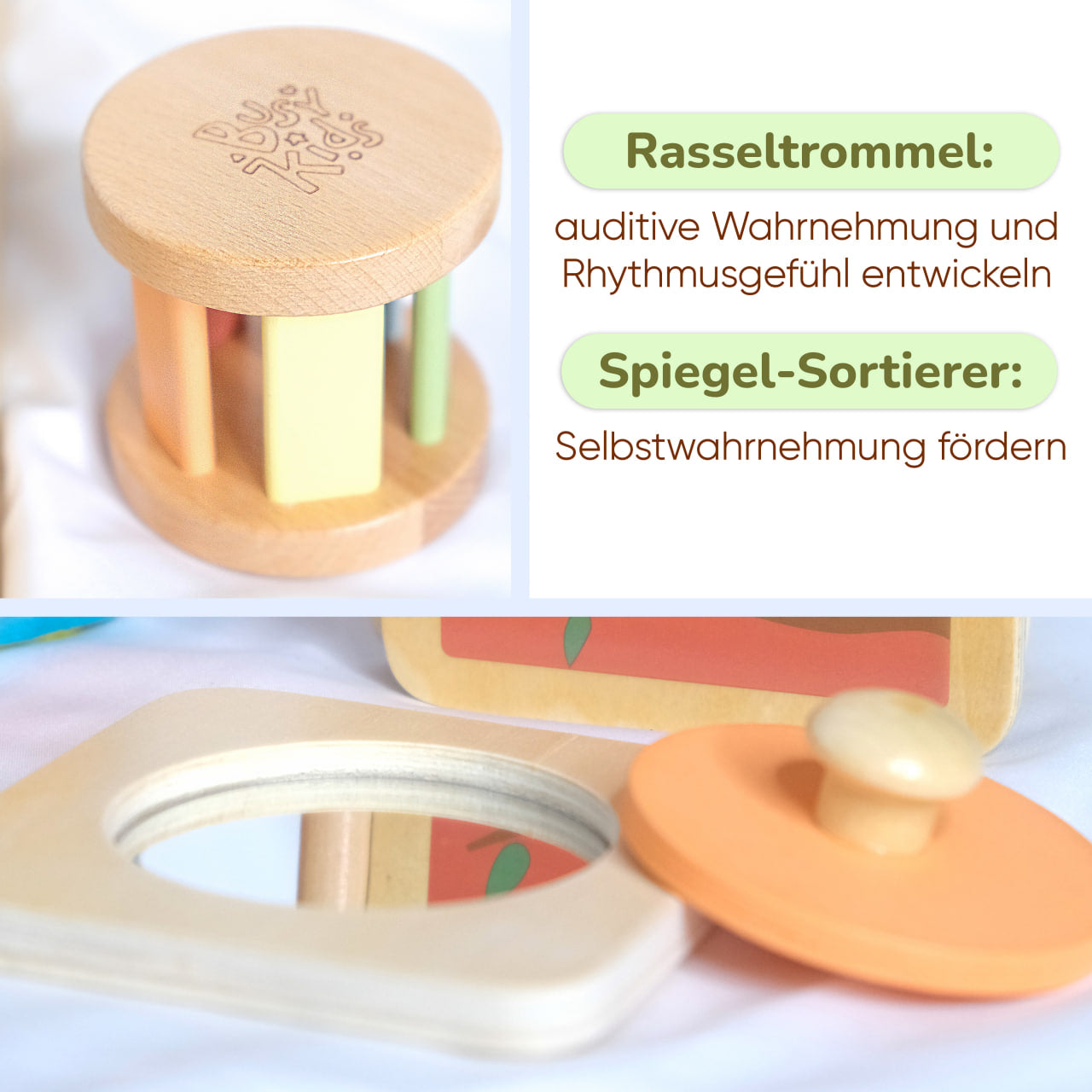 Montessori set "BusyKids" for children from 6 to 12 months