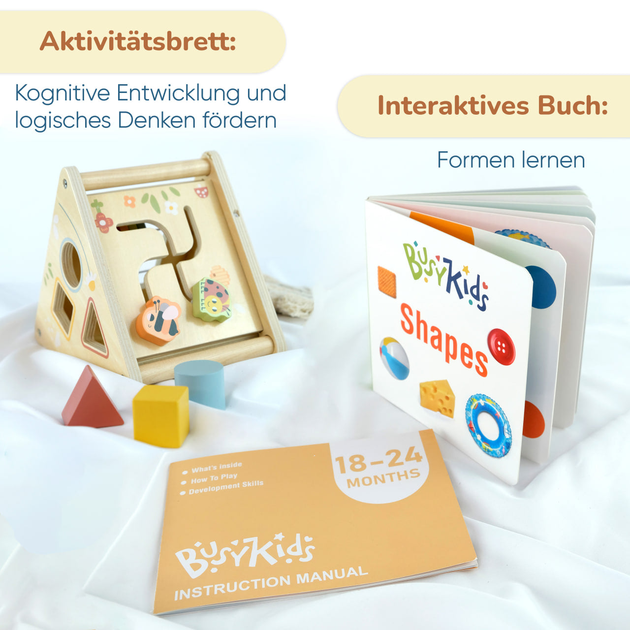 Montessori Play BOX - developmental set for children aged 18 to 24 months