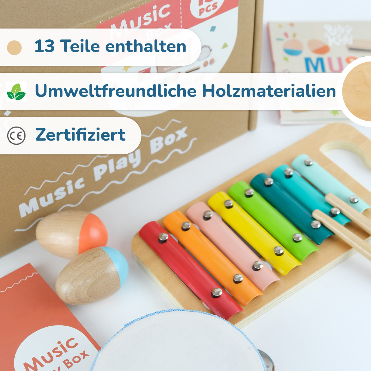 BusyKids Montessori muziekset – productbeeld 4