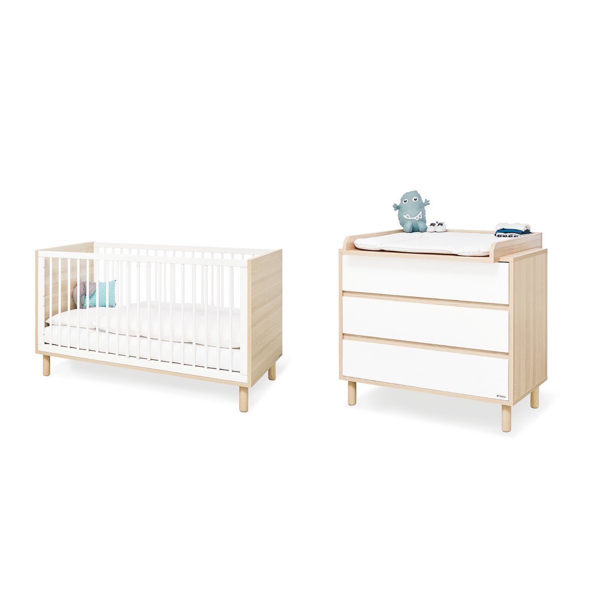 Pinolino Flow babykamer breed – 2-delige set