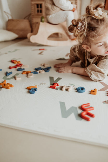 EEVAA Alphabet - Terrazzo puzzlemat