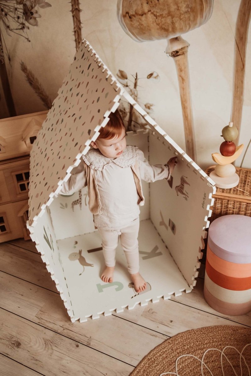 EEVAA Alphabet - Terrazzo puzzlemat - 