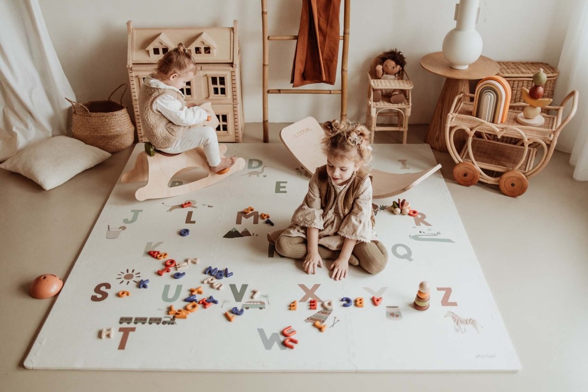 EEVAA Alphabet - Terrazzo puzzlemat - 