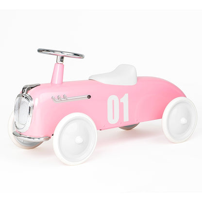 Baghera Roadster vintage loopauto - roze