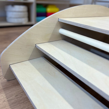 Houten schommelboot 2-in-1 - Emmi Pikler geïnspireerd