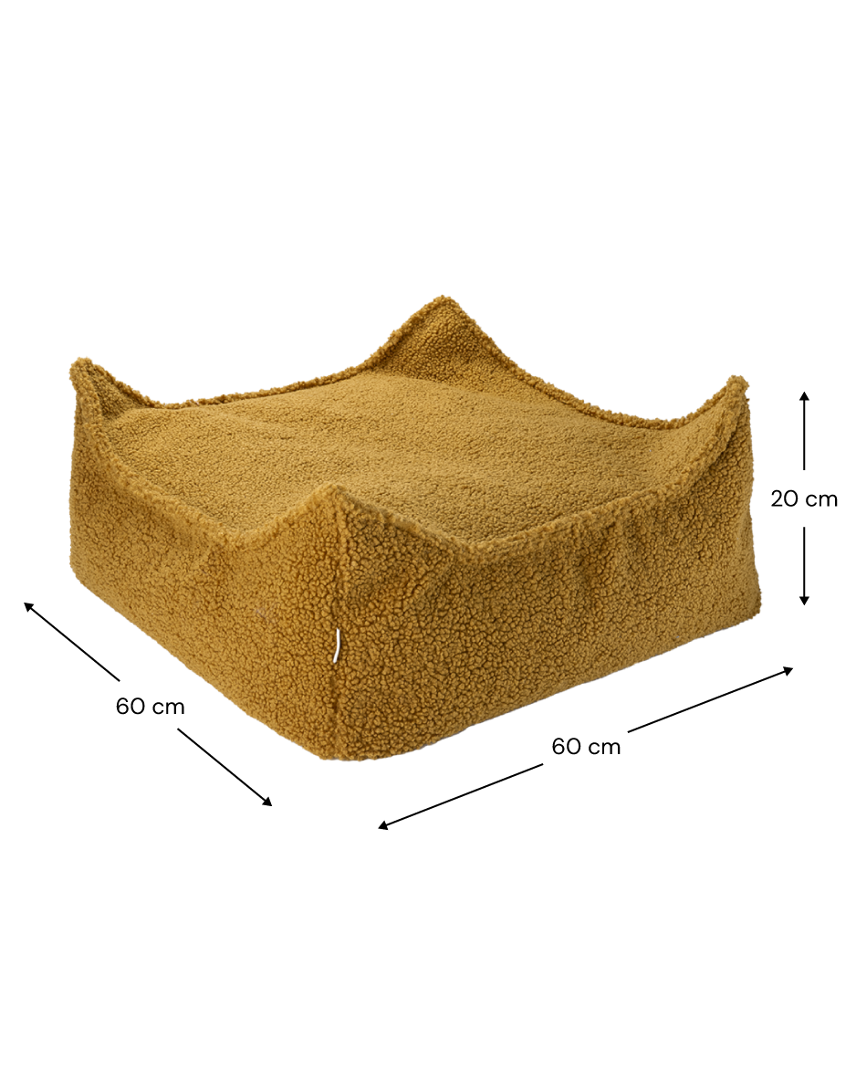 Wigiwama Maple Square Ottoman - teddystof poef