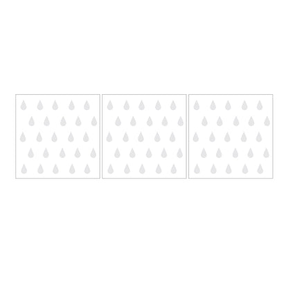 Miniset: Tropfen Hellgrau