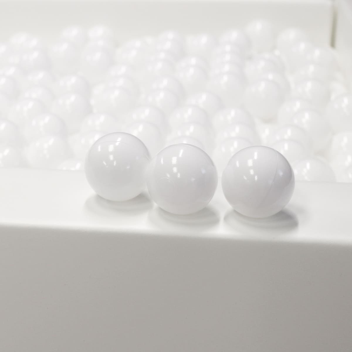 Witte ballen voor Soft Play ballenbak (500 stuks)