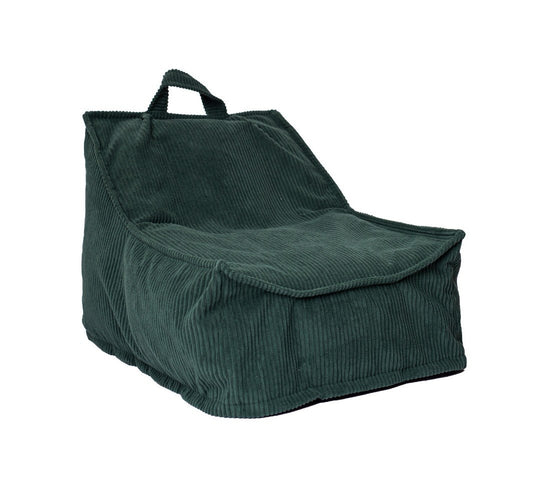 YappyHug beanbag Pine Green – Ergonomische zitzak (80×70×50 cm)