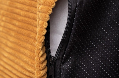 YappyHug beanbag Mustard – Ergonomische zitzak (80×70×50 cm) - Beanbag