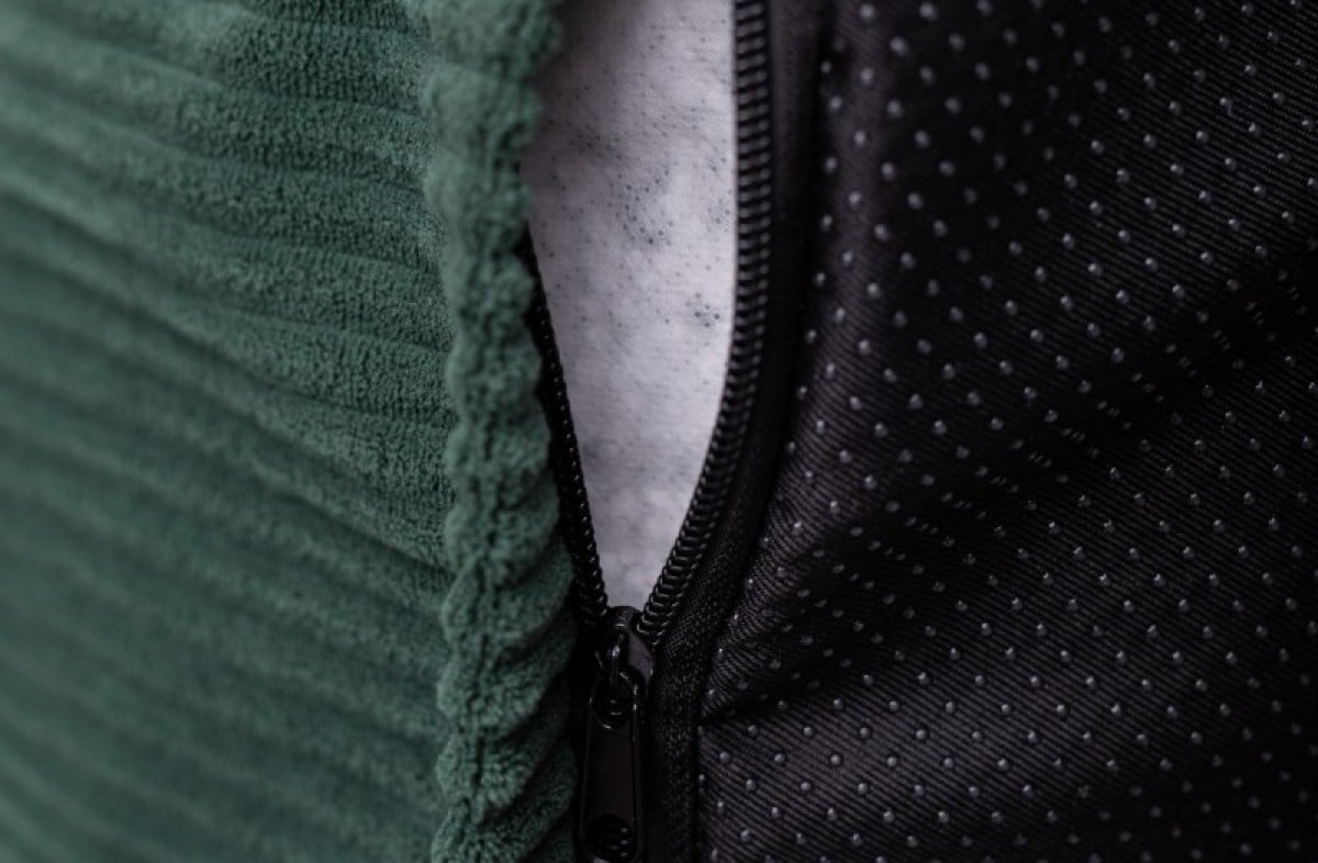 YappyHug beanbag Pine Green – Ergonomische zitzak (80×70×50 cm) - Beanbag