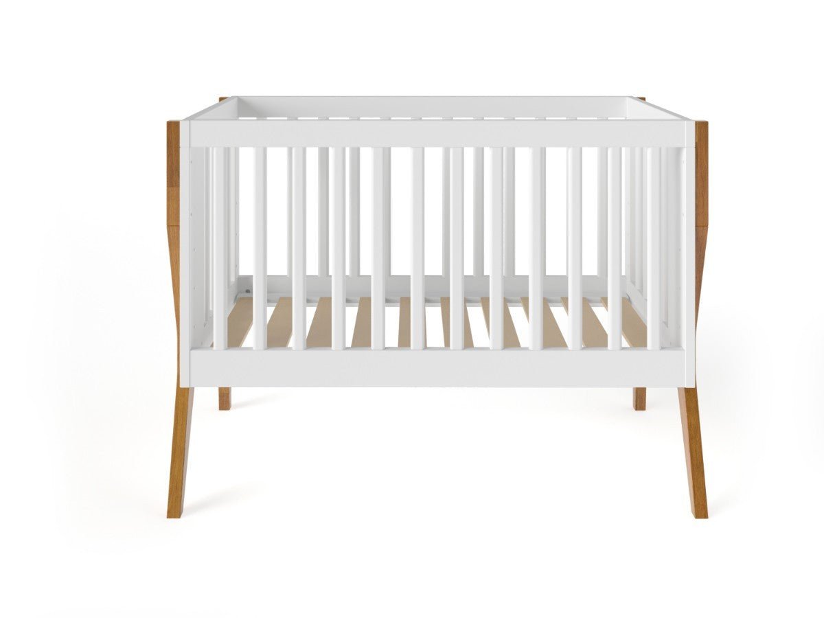 yappyicon ledikant van massief eiken 120x60 cm voor baby - detailfoto 2