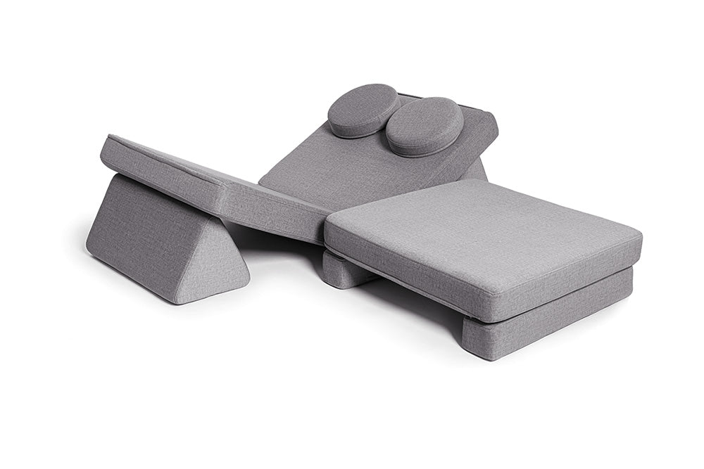 Shappy Play Sofa Ultra Plush Dark Grey