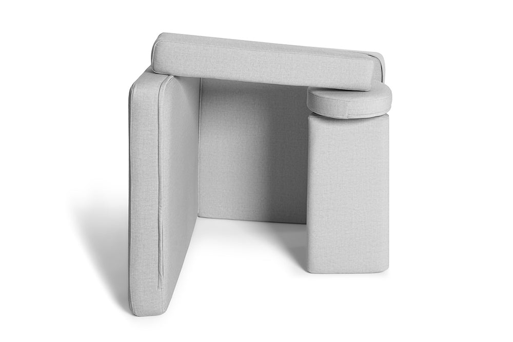 Ultra Plush Light Grey Original Armchair